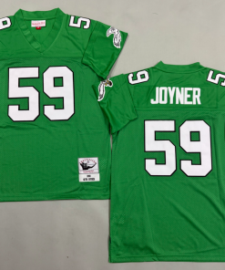 Seth Joyner Philadelphia Eagles Authentic Throwback Retired Player Jersey