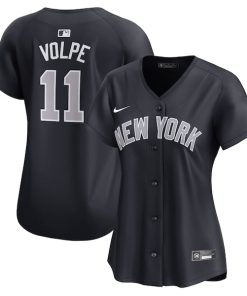 Anthony Volpe New York Yankees Nike Women's Alternate Limited Player Jersey?¨C Navy