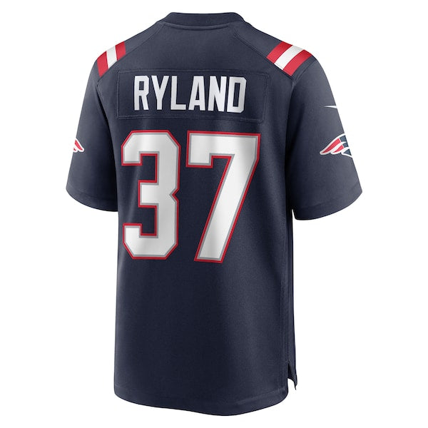 Chad Ryland New England Patriots Nike Team Game Jersey - Navy - Image 3