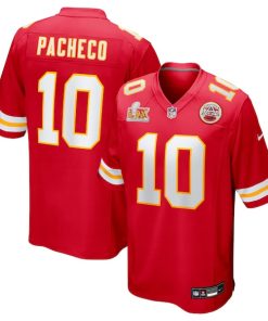 Isiah Pacheco Kansas City Chiefs Nike Super Bowl LIX Game Jersey - Red