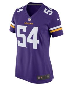 Alternative view of Curtis Weaver Minnesota Vikings Nike Women's Home Game Jersey - Purple