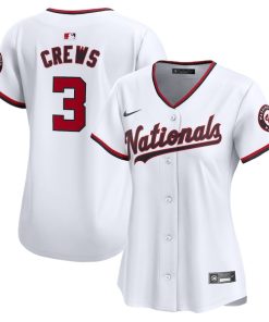 Dylan Crews Washington Nationals Nike Women's Home Limited Player Jersey - White