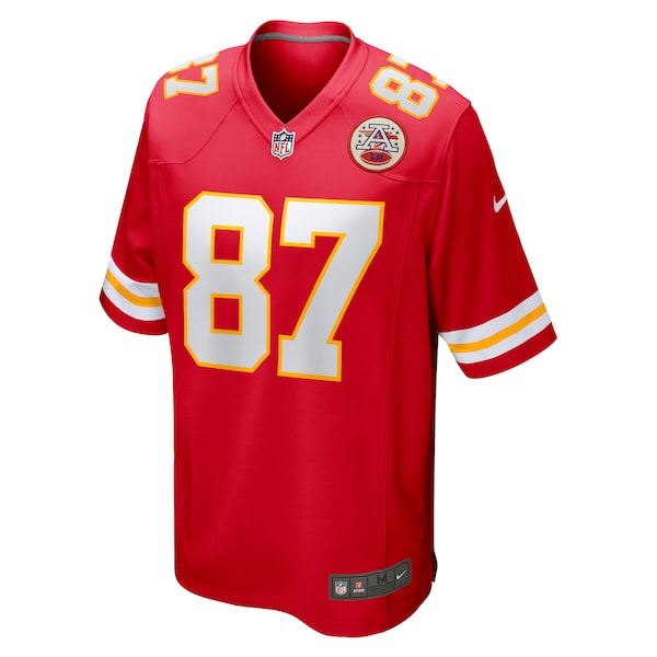 Travis Kelce Kansas City Chiefs Nike Game Jersey - Red - Image 2