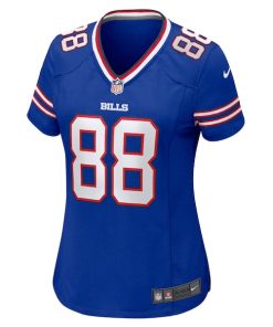 Alternative view of Dawson Knox Buffalo Bills Nike Women's Game Jersey - Royal
