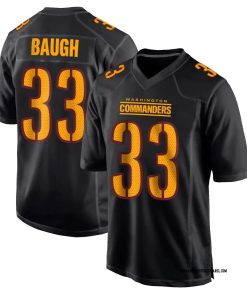 Sammy Baugh Men's Washington Commanders Nike Carbon Black Fashion Jersey - Black