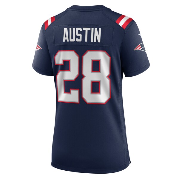 Alex Austin New England Patriots Nike Women's Game Jersey - Navy - Image 9