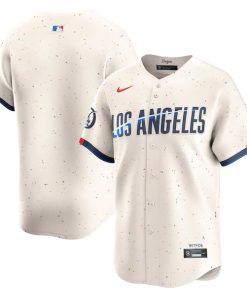 Los Angeles Dodgers Nike 2024 City Connect Limited Jersey - Cream