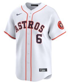 Alternative view of Jake Meyers Houston Astros Nike Home Limited Player Jersey - White