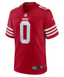 Alternative view of Samuel Womack III San Francisco 49ers Nike  Game Jersey -  Scarlet
