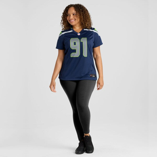 Byron Murphy II Seattle Seahawks Nike Women's Team Game Jersey - College Navy - Image 6