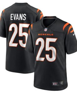 Chris Evans Cincinnati Bengals Nike Game Jersey - Black