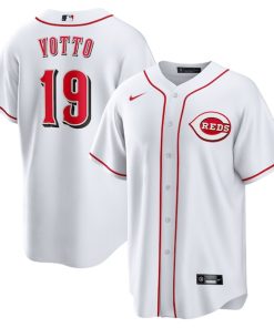 Joey Votto Cincinnati Reds Nike Home Replica Player Name Jersey - White
