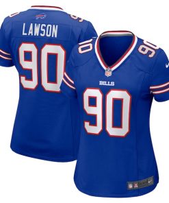 Shaq Lawson Buffalo Bills Nike Women's Game Jersey - Royal