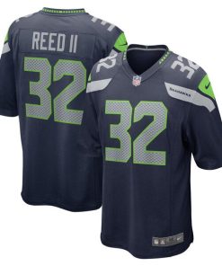 Jerrick Reed II Seattle Seahawks Nike  Game Jersey - College Navy