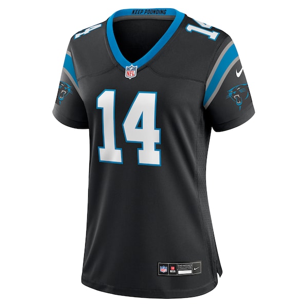 Andy Dalton Carolina Panthers Nike Women's Team Game Jersey - Black - Image 2