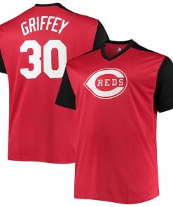 Ken Griffey Jr. Cincinnati Reds Cooperstown Collection Replica Player Jersey - Red/Black