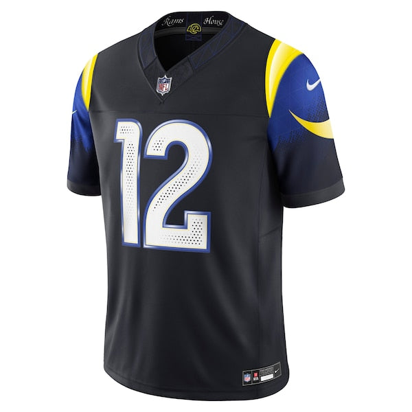 Puka Nacua Los Angeles Rams Nike 2025 Rivalries Collection Limited Jersey - Midnight Blue - Image 2
