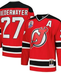 Scott Niedermayer New Jersey Devils  2002/03 Blue Line Player Jersey - Red