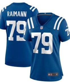 Bernhard Raimann Indianapolis Colts Nike Women's Player Game Jersey - Royal