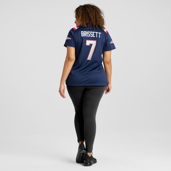 Jacoby Brissett New England Patriots Nike Women's Game Jersey - Navy - Image 7