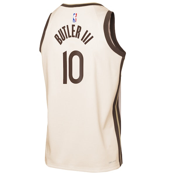 Jimmy Butler III Golden State Warriors Nike Youth 2025/26 City Edition Swingman Jersey - Tan - Image 3