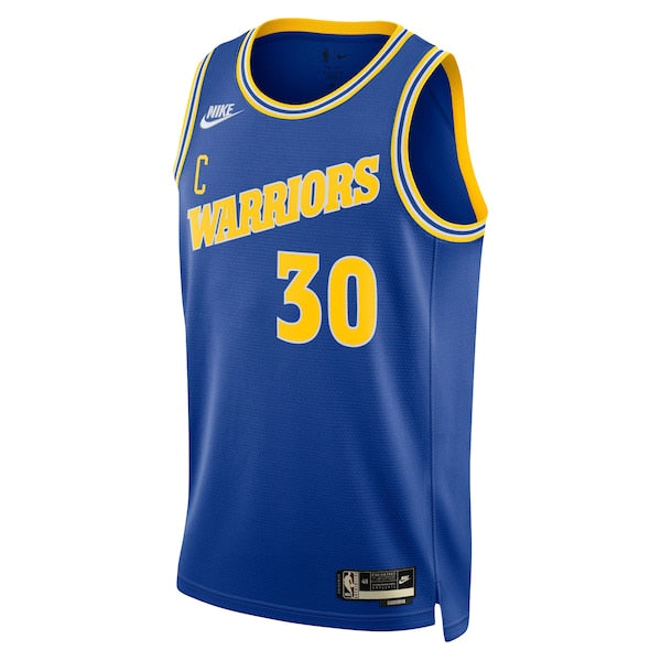 Stephen Curry Golden State Warriors Nike Swingman Jersey - Classic Edition - Blue - Image 2