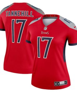 Ryan Tannehill Tennessee Titans Nike Women's Inverted Legend Jersey - Red