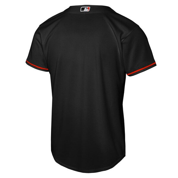 Baltimore Orioles Nike Youth Alternate Replica Jersey - Black - Image 3