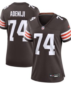 Hakeem Adeniji Cleveland Browns Nike Women's  Game Jersey -  Brown