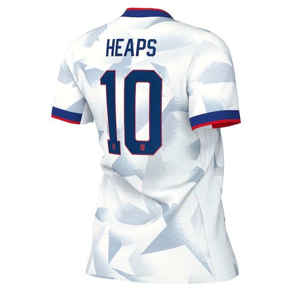 Lindsey Heaps USWNT Nike Women's 2025 Home Replica Player Jersey - White - Image 3