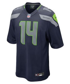 Alternative view of Sam Darnold Seattle Seahawks Nike Team Game Jersey -  College Navy