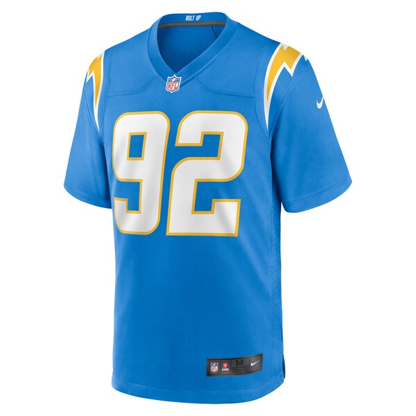 Andrew Farmer Los Angeles Chargers Nike Team Game Jersey - Powder Blue - Image 2
