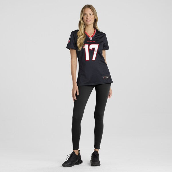 Braxton Berrios Houston Texans Nike Women's Team Game Jersey - Navy - Image 6