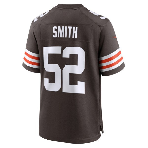 Elerson Smith Cleveland Browns Nike Team Game Jersey - Brown - Image 3