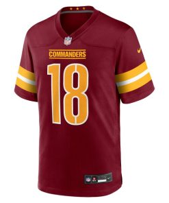 Alternative view of Tyler Owens Washington Commanders Nike Team Game Jersey -  Burgundy