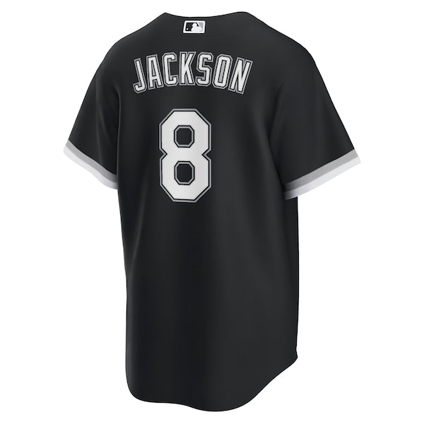 Bo Jackson Chicago White Sox Nike Alternate Cooperstown Collection Replica Player Jersey - Black - Image 3
