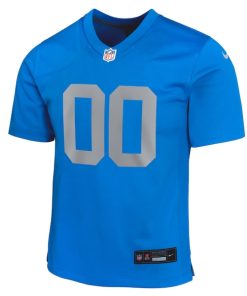 Alternative view of Detroit Lions Nike Youth Alternate Custom Game Jersey - Blue
