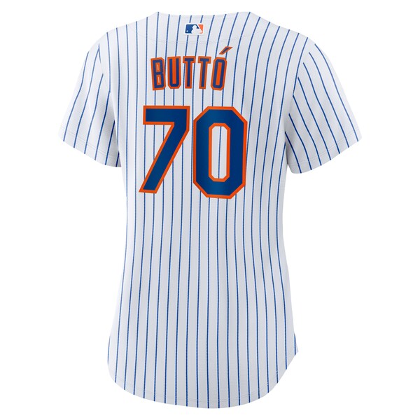 Jose Butto New York Mets Nike Women's Home Replica Jersey - White - Image 3