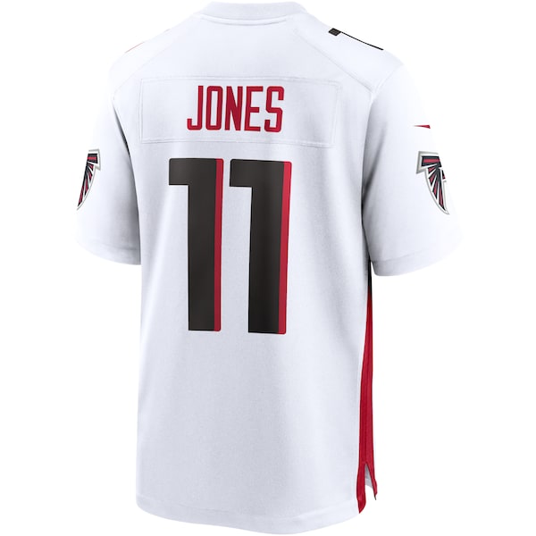 Men's Atlanta Falcons Julio Jones Nike White Game Jersey - Image 3