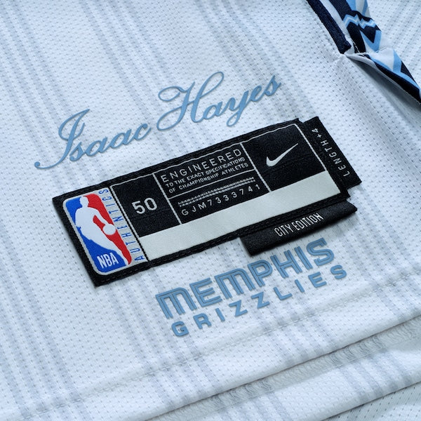 Ja Morant Memphis Grizzlies Nike Unisex 2025/26 Authentic Jersey - City Edition - White - Image 5