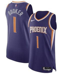Devin Booker Phoenix Suns Nike Authentic Jersey - Association Edition - Purple