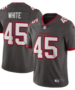 Devin White Tampa Bay Buccaneers Nike Vapor Limited Jersey - Pewter/Red