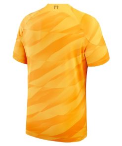 Alternative view of Liverpool Nike 2023/24 Goalkeeper Replica Stadium Jersey - Yellow/Orange
