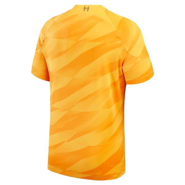 Liverpool Nike 2023/24 Goalkeeper Replica Stadium Jersey - Yellow/Orange - Image 2