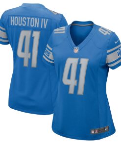 James Houston Detroit Lions Nike Women's Game Jersey - Blue