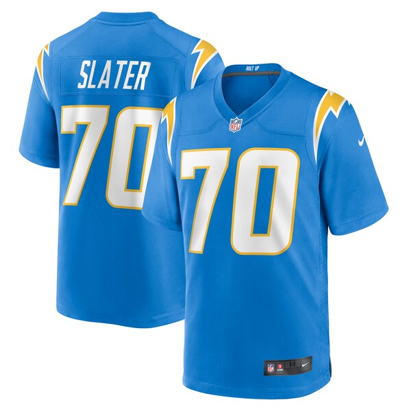 Rashawn Slater Los Angeles Chargers Nike Game Jersey - Powder Blue/White - Image 2