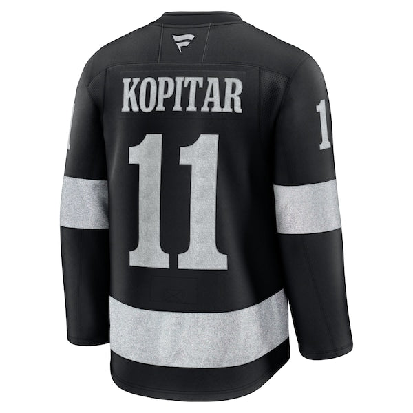 Anze Kopitar Los Angeles Kings Alternate Premium Jersey - Black - Image 3