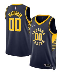 Bennedict Mathurin Indiana Pacers Nike Unisex Swingman Jersey - Icon Edition - Navy