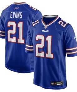 Darrynton Evans Buffalo Bills Nike Team Game Jersey -  Royal