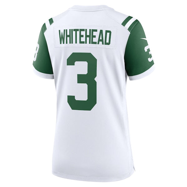 Jordan Whitehead New York Jets Nike Women's Classic Alternate Player Game Jersey - White - Image 3